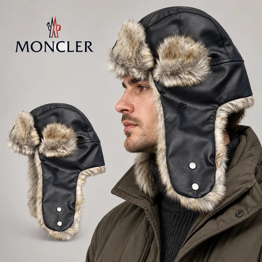 Moncler Plush Earflap Hat - image 1
