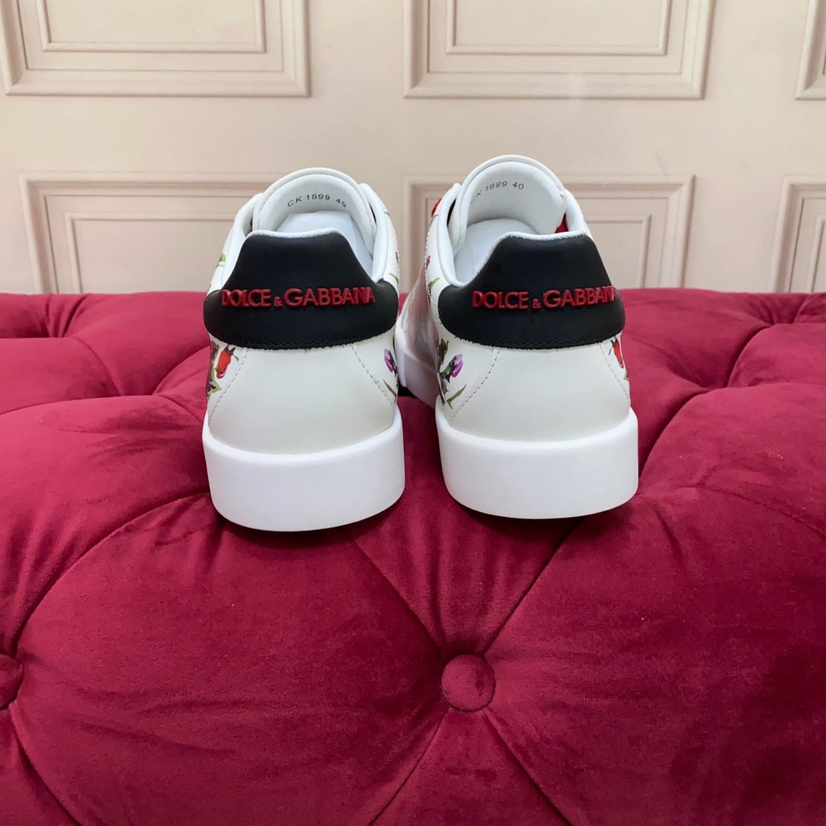 D*GLuxury Genuine Leather Casual Sneakers - Italian Designer Unisex Shoes