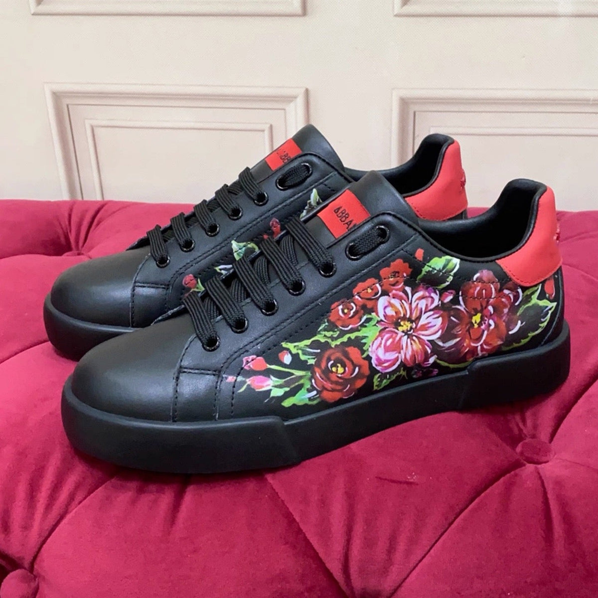 D*GLuxury Genuine Leather Casual Sneakers - Italian Designer Unisex Shoes