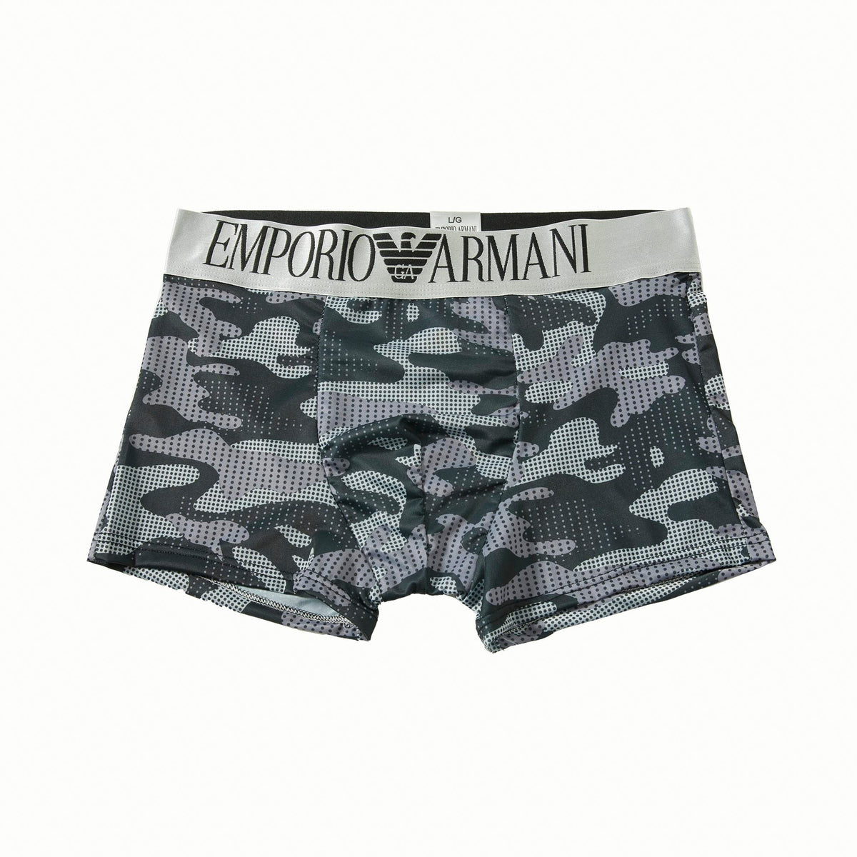 Armani Broad Logo Waistbands Men's Boxer Briefs - 3-Piece Box
