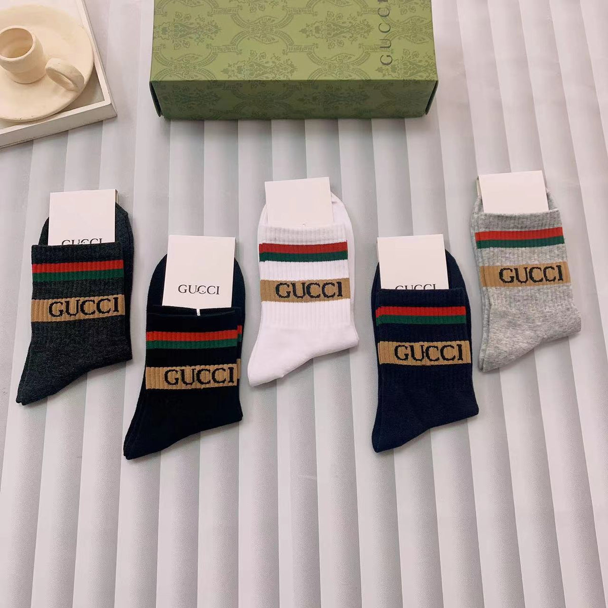 Gucci Cotton Short Socks