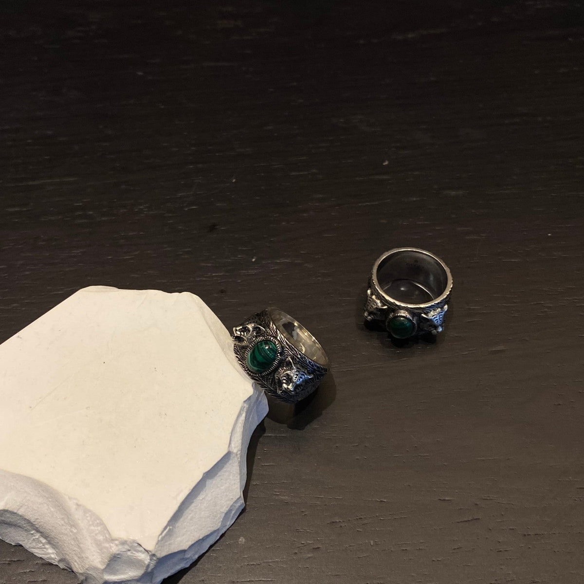 Martin Graham jewelry accessory in polished metal-tone – styled product view