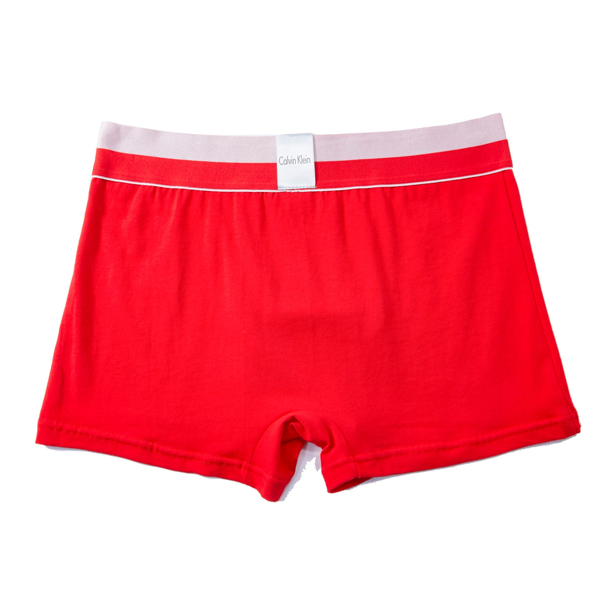 Calvin Klein Cotton Boxer Briefs - Red 3-Piece Box