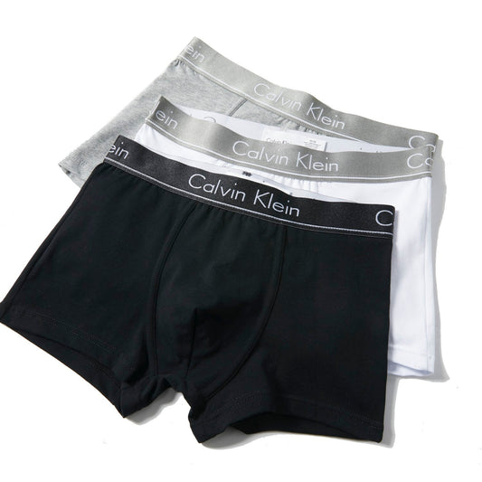 Calvin Klein Broad Logo Waistbands Men's Boxer Briefs