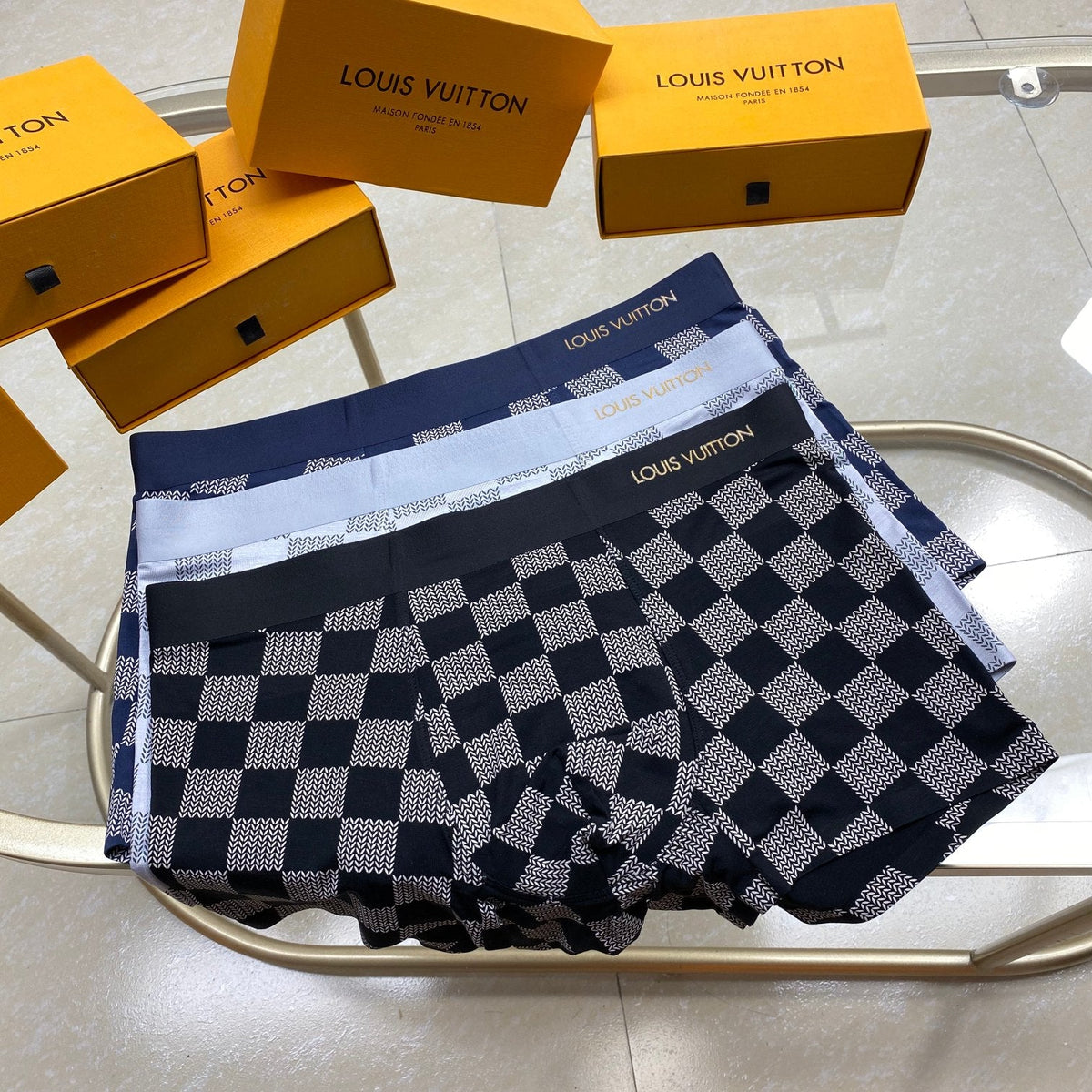 Louis Vuitton Modal Short Socks - 3-Pair Pack