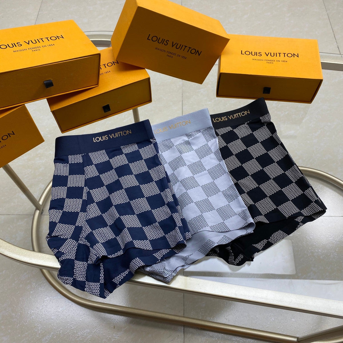 Louis Vuitton Modal Men's Boxer Briefs - 3-Piece Box
