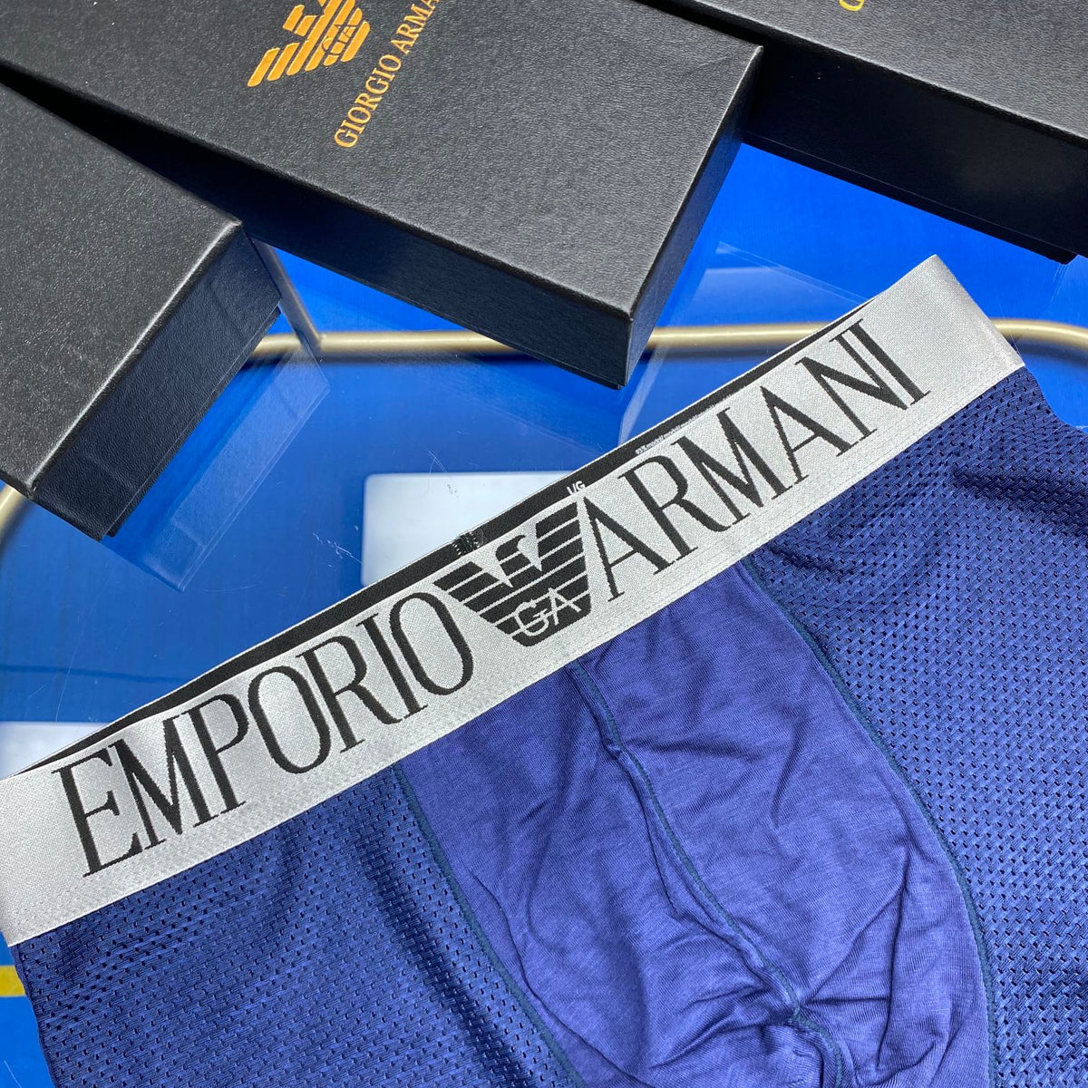Emporio Armani Men's Boxer Briefs - 3-Piece Box