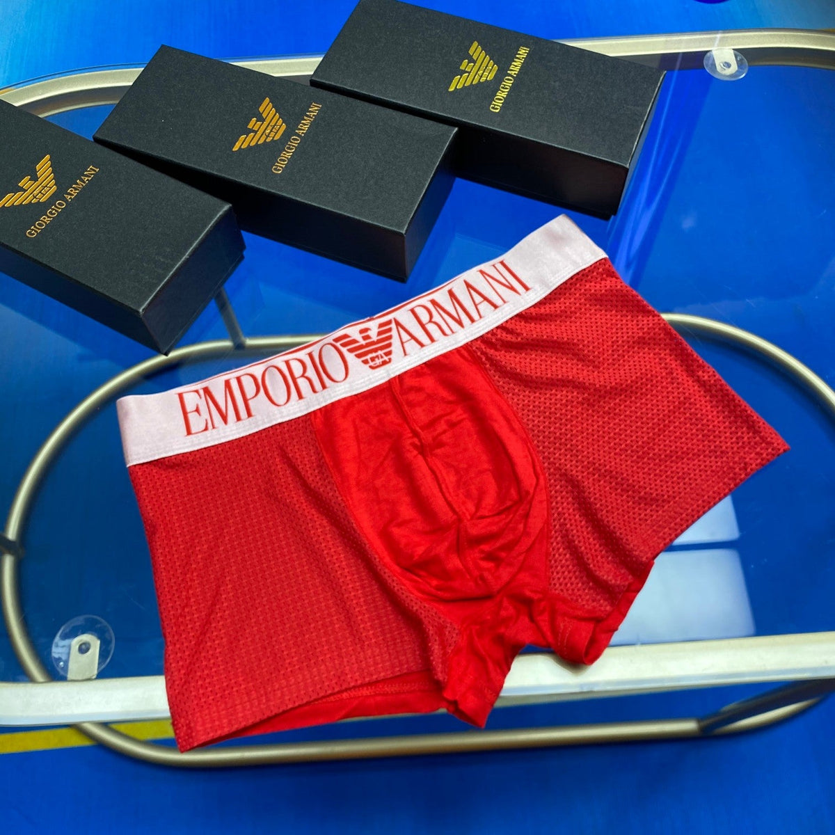 Emporio Armani Men's Boxer Briefs - 3-Piece Box
