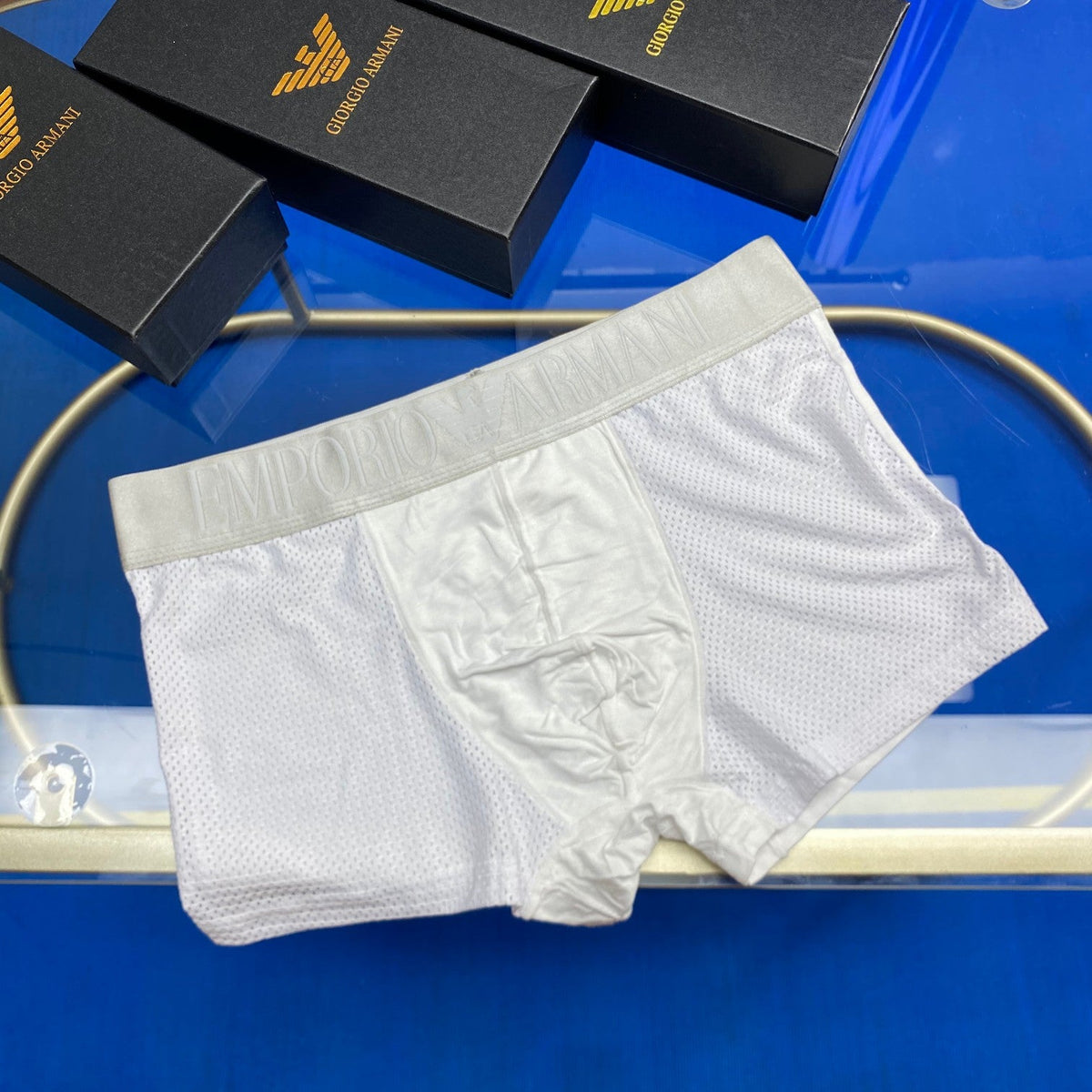 Emporio Armani Men's Boxer Briefs - 3-Piece Box