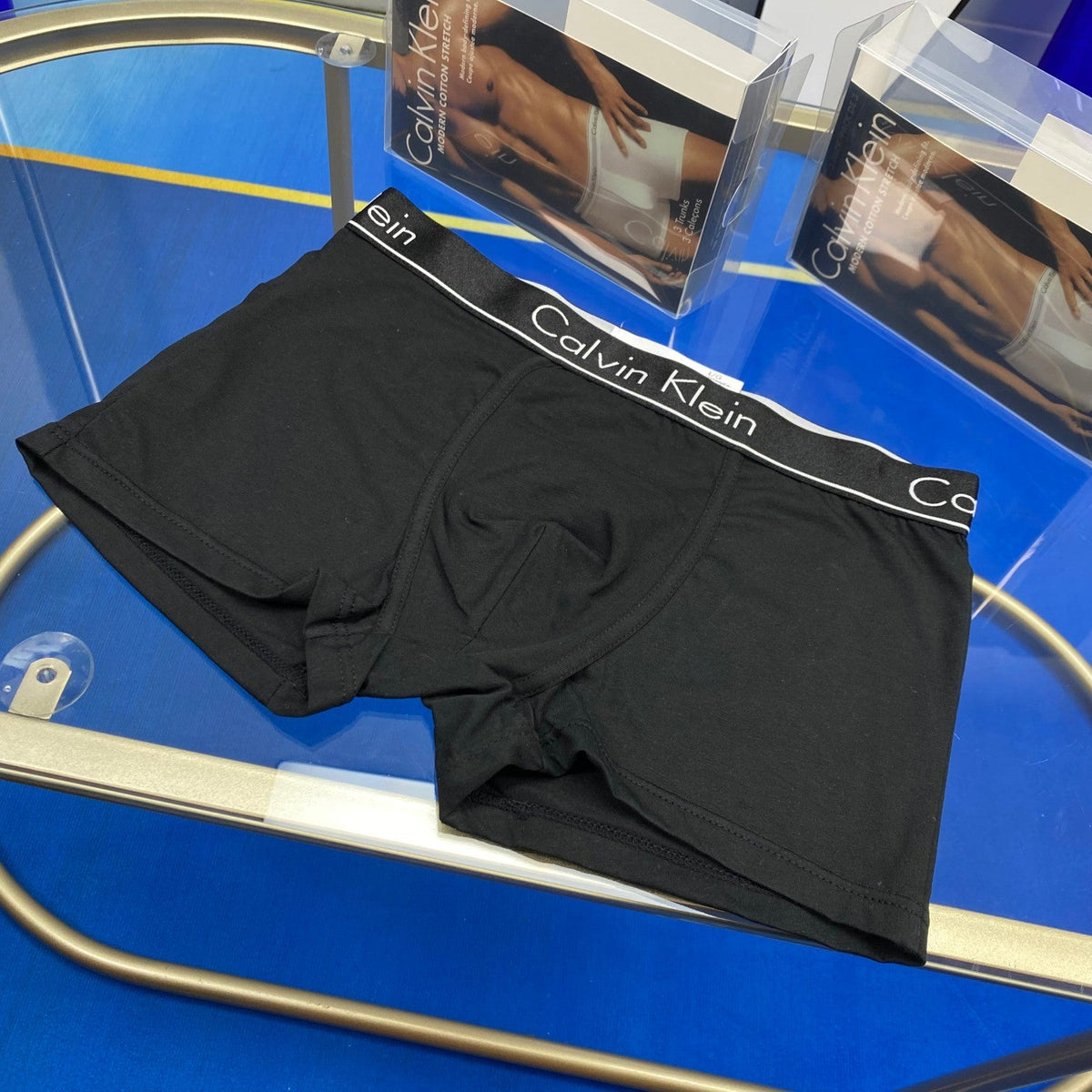 Calvin Klein Tonal Waistband Men's Boxer Briefs - 3-Piece Box