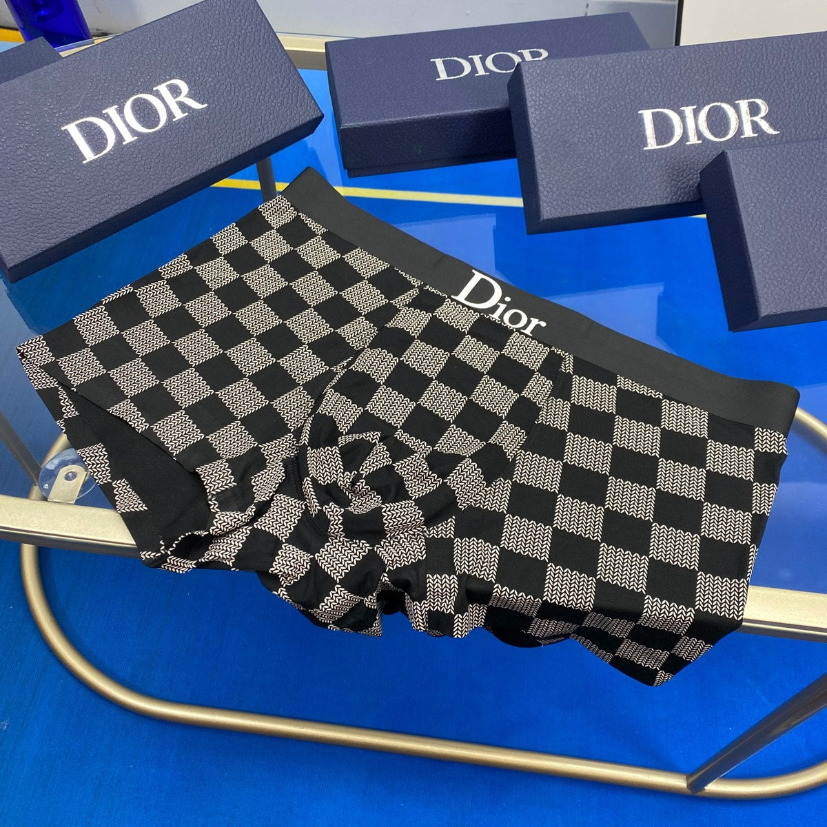 Dior Men's Cotton Boxer Briefs - 3-Piece Box