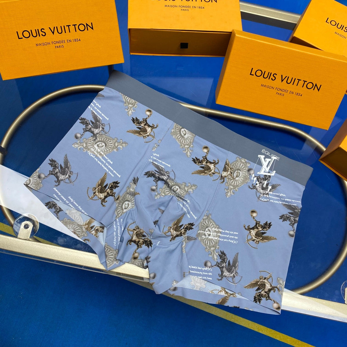 Louis Vuitton Ice-Silk Men's Boxer Briefs - 3-Piece Box