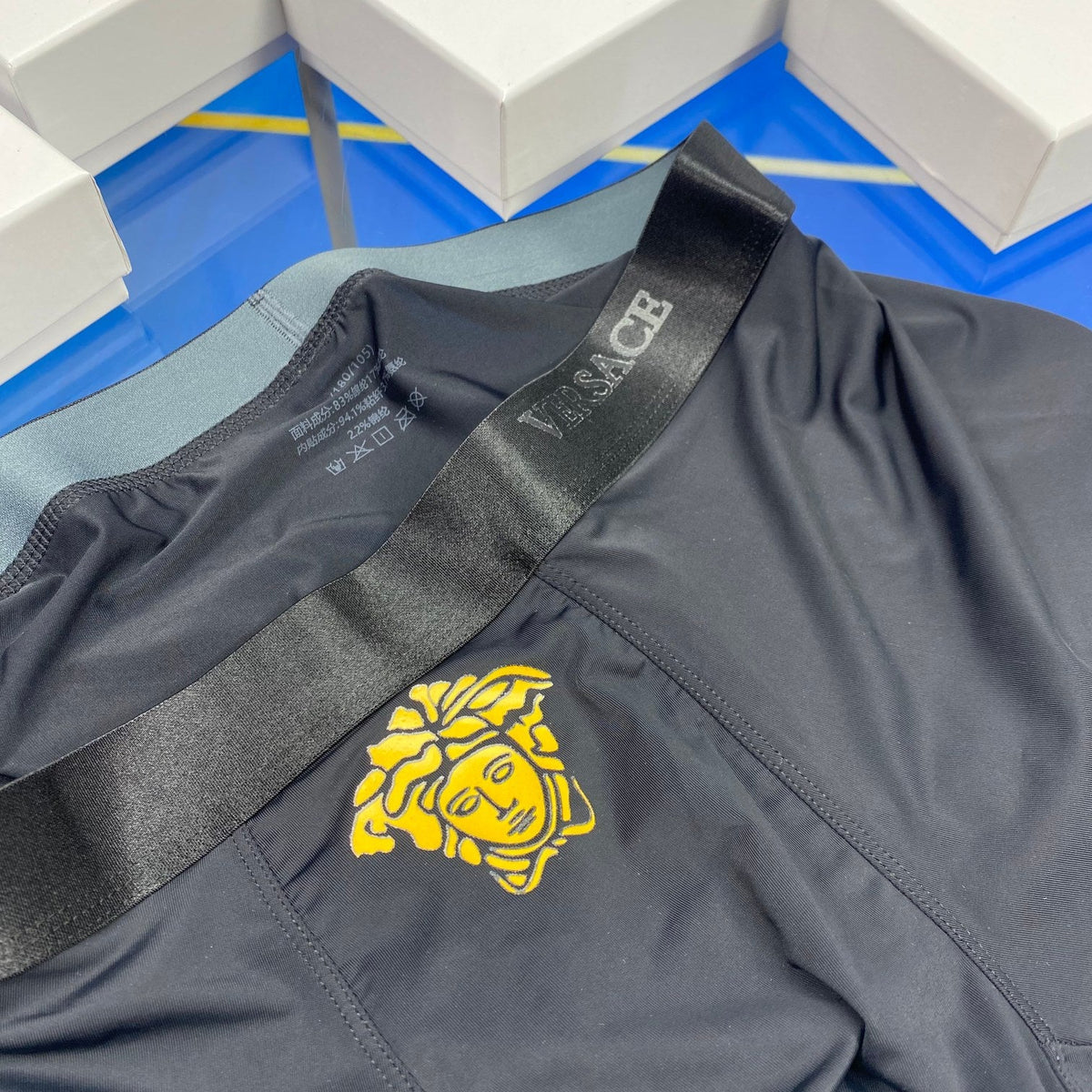 Versace Ice-Silk Men's Boxer Briefs - 3-Piece Box