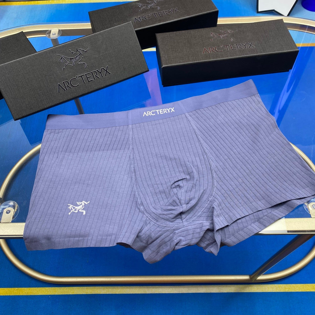 Arc'teryx Small Bird-Logo Details Men's Boxer Briefs - 3-Piece Box