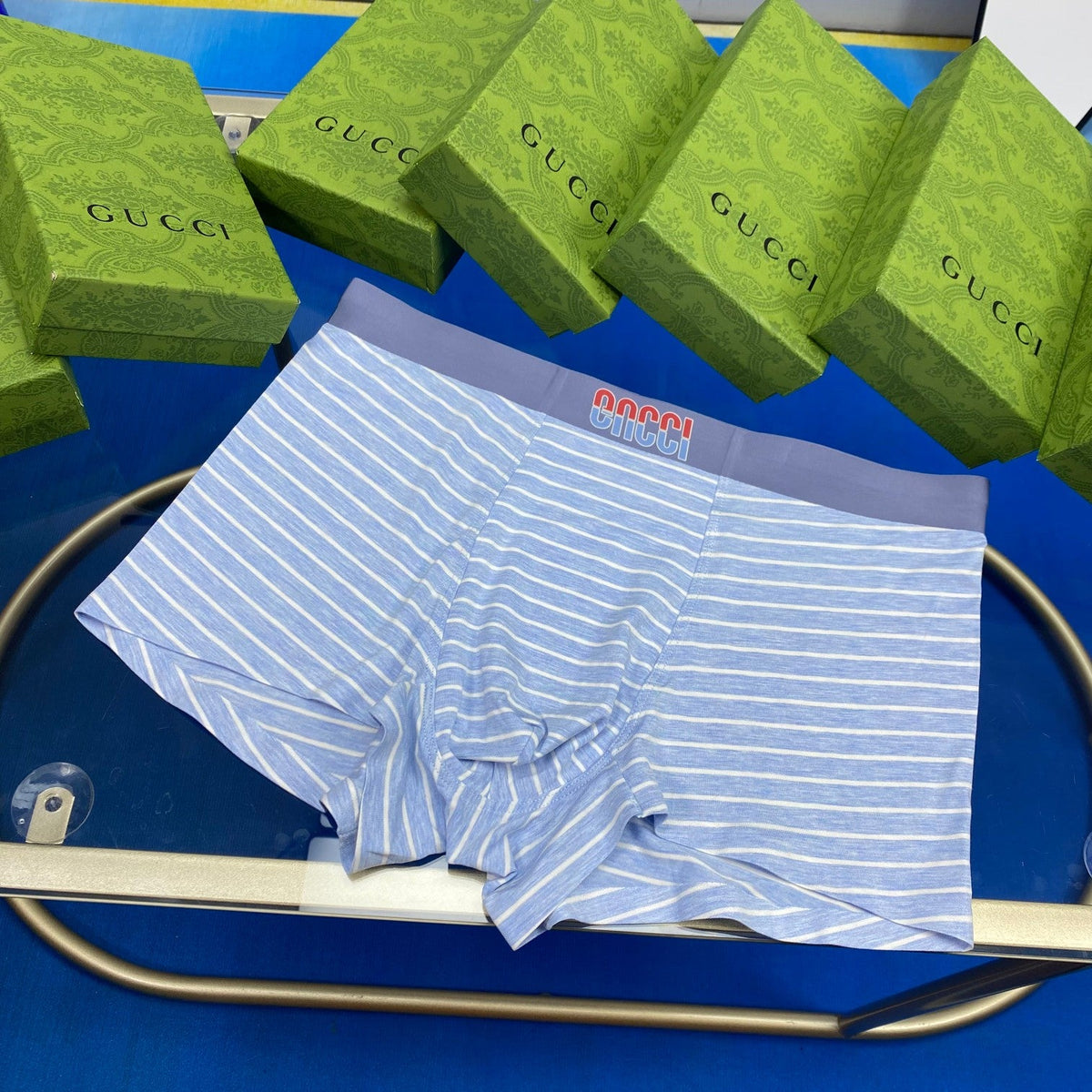 Cotton Men's Boxer Briefs - 3-Piece Box