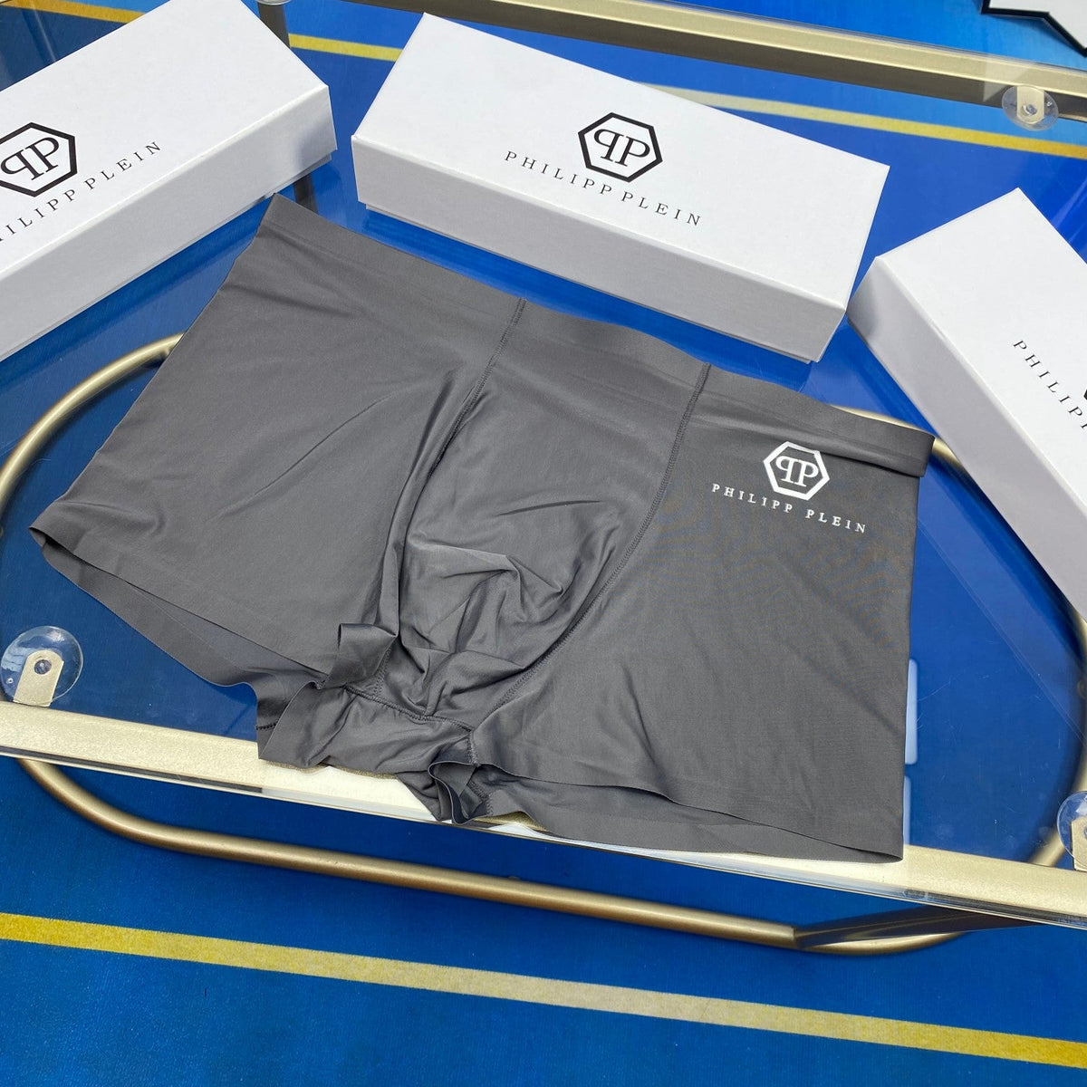 Philipp Plein Ice-Silk Men's Boxer Briefs - 3-Piece Box