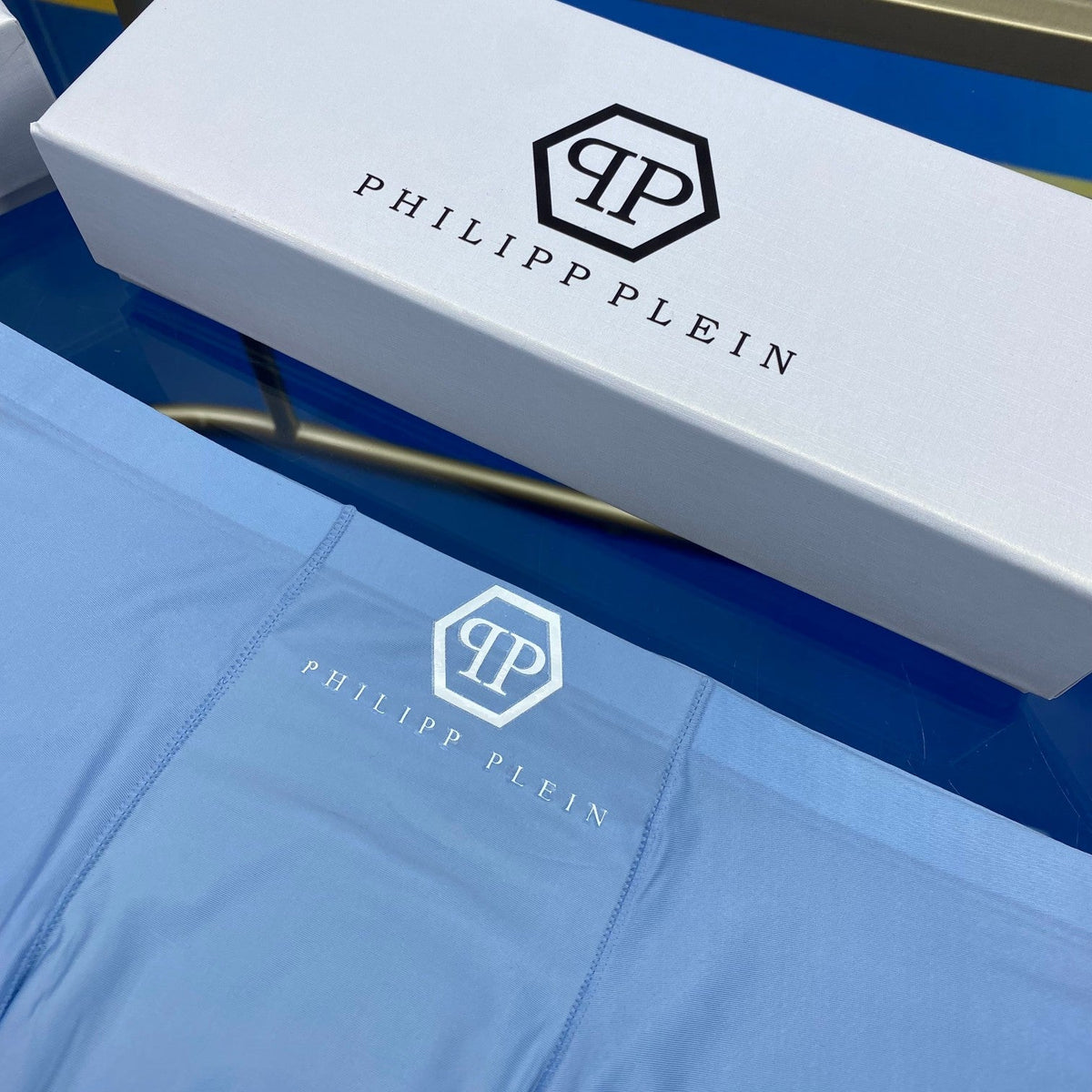 Philipp Plein Ice-Silk Men's Boxer Briefs - 3-Piece Box