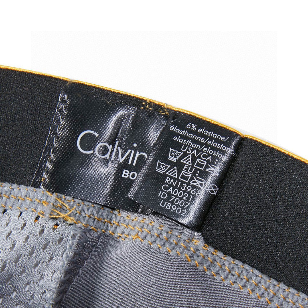 Calvin Klein Gold Waistband Men's Trunk Underwear - 3-Piece Box
