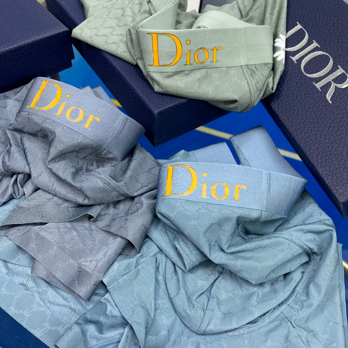 Dior Ice-Silk Men's Boxer Briefs - 3-Piece Box