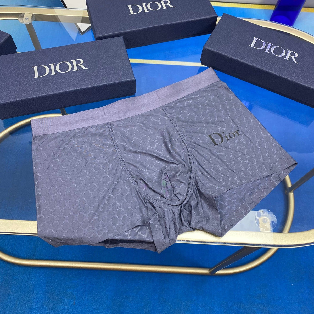 Dior Ice-Silk Men's Boxer Briefs - 3-Piece Box