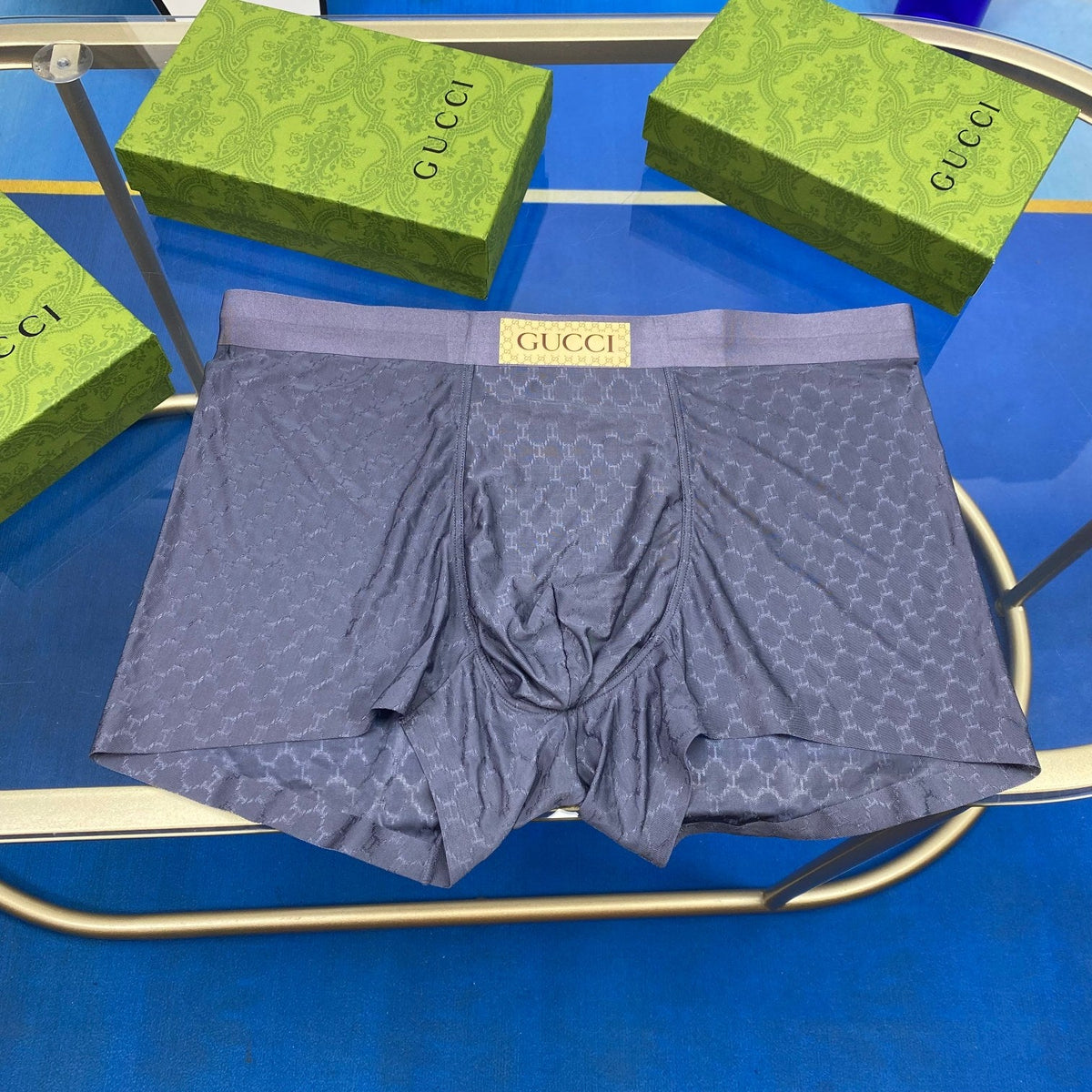 Gucci Ice-Silk Men's Boxer Briefs - 3-Piece Box