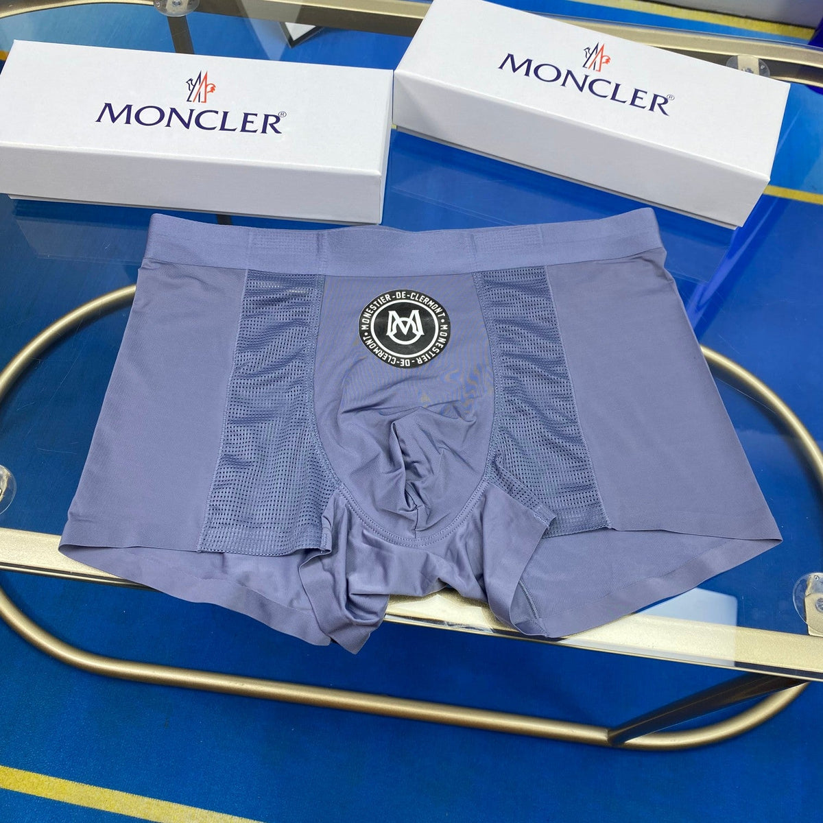 Moncler Cotton Men's Boxer Briefs - 3-Piece Box