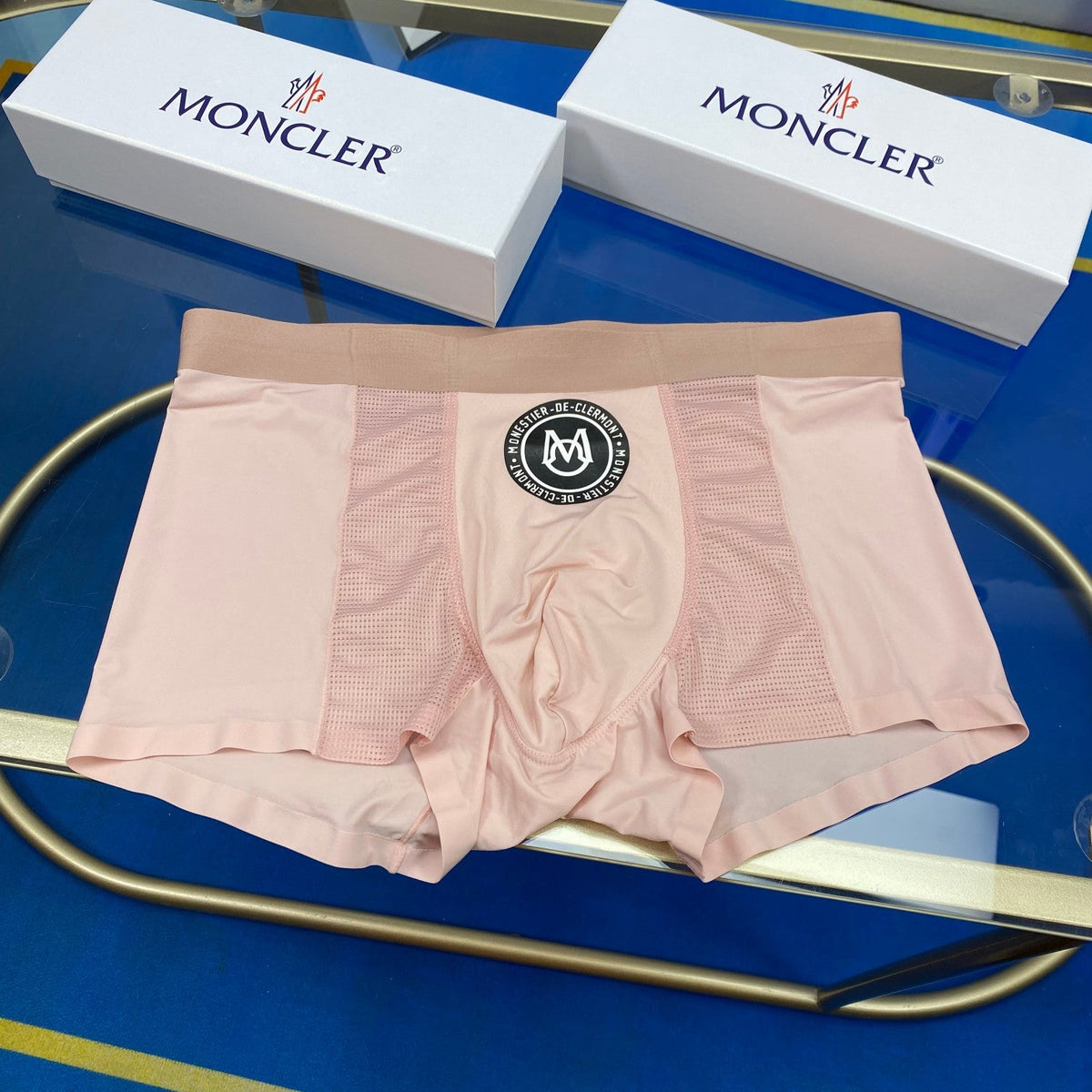 Moncler Cotton Men's Boxer Briefs - 3-Piece Box