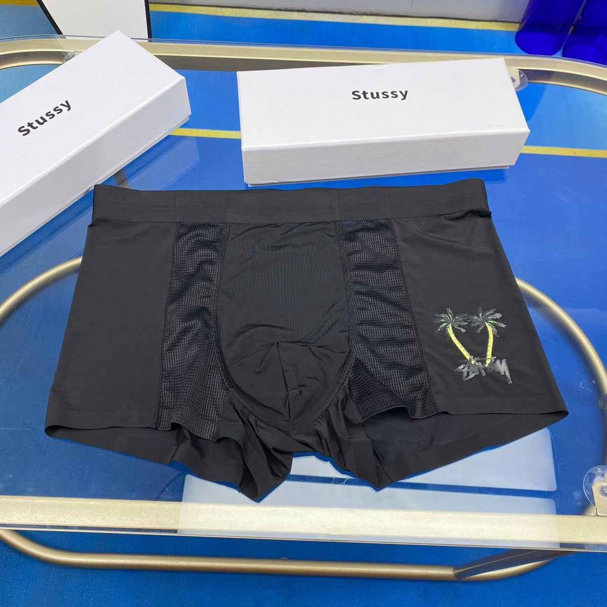 Ice-Silk Men's Boxer Briefs - 3-Piece Box