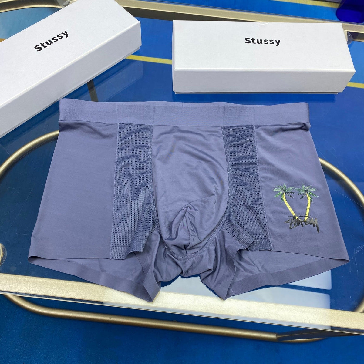 Ice-Silk Men's Boxer Briefs - 3-Piece Box