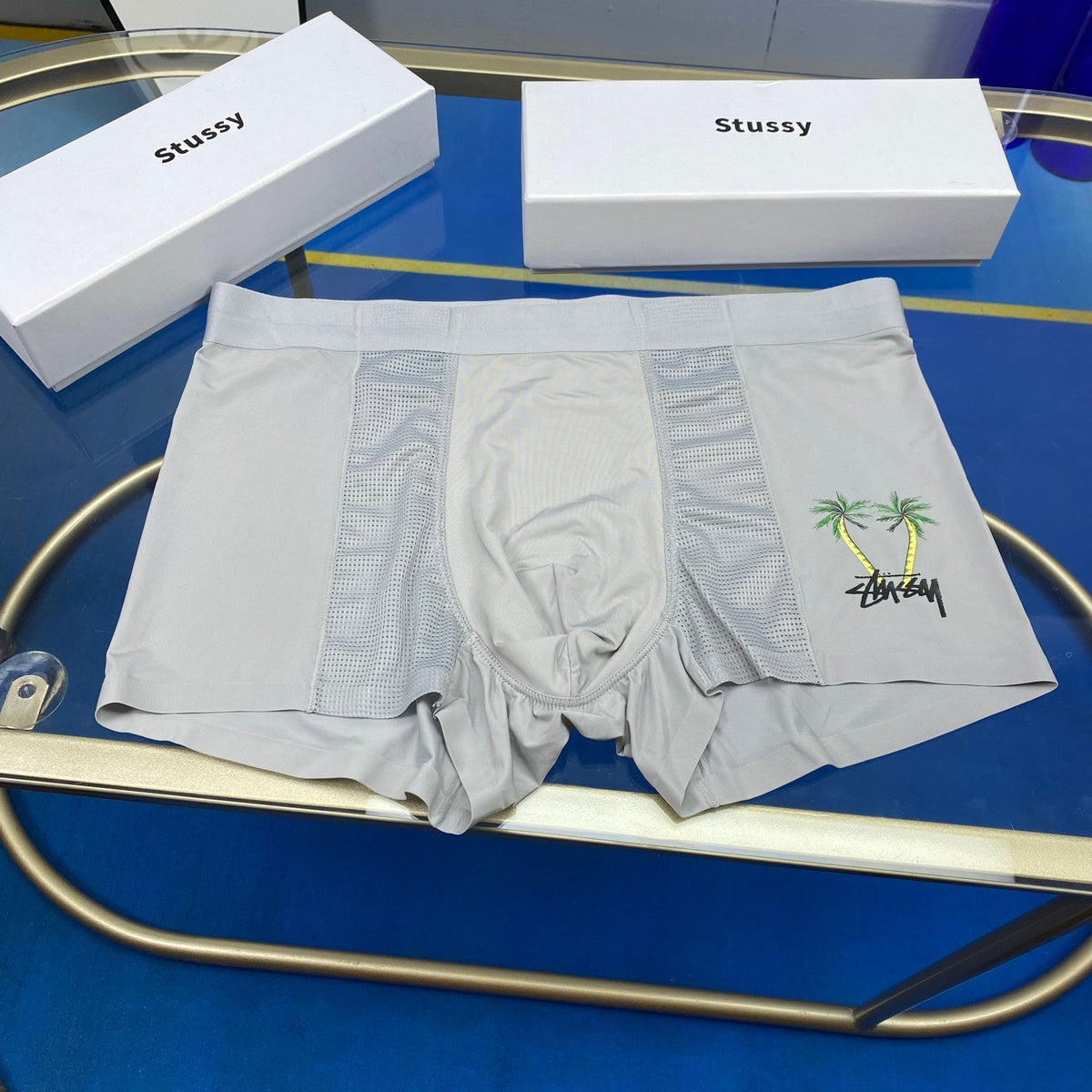 Ice-Silk Men's Boxer Briefs - 3-Piece Box
