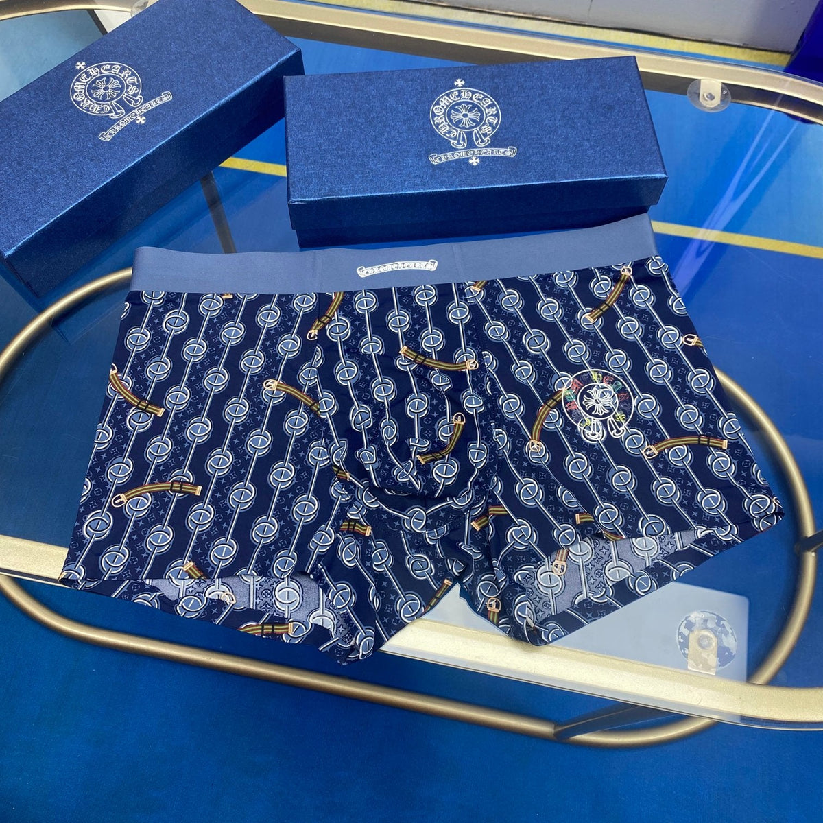 Chrome Hearts Ice-Silk Men's Boxer Briefs - 3-Piece Box