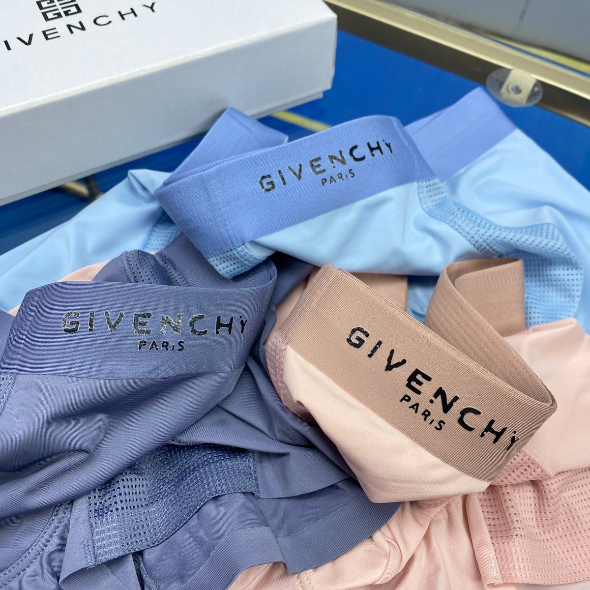 Givenchy Ice-Silk Men's Boxer Briefs - 3-Piece Box