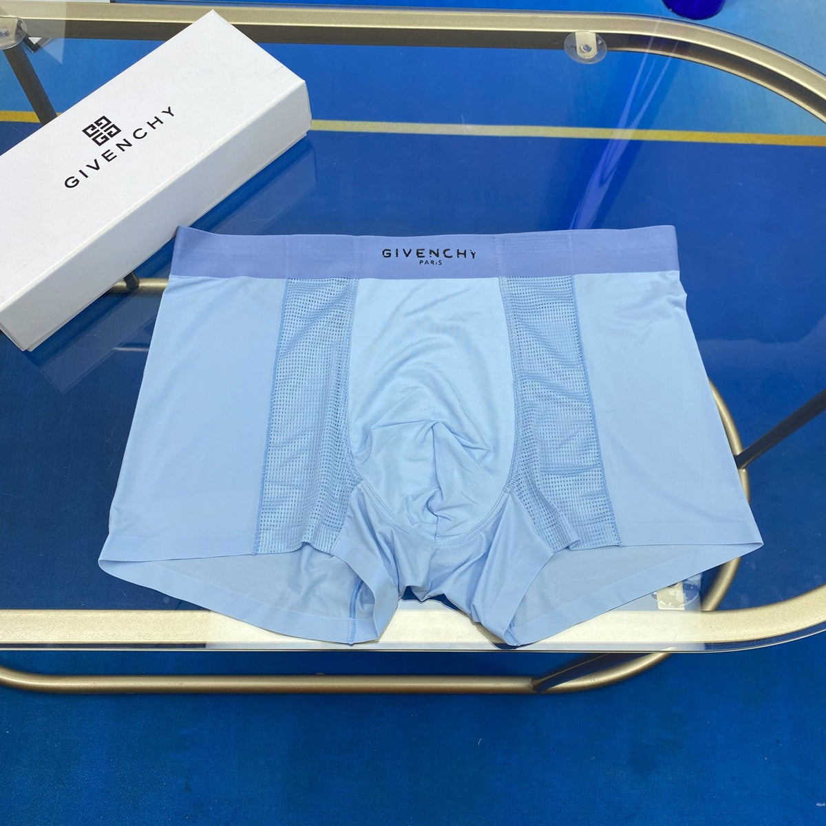 Givenchy Ice-Silk Men's Boxer Briefs - 3-Piece Box