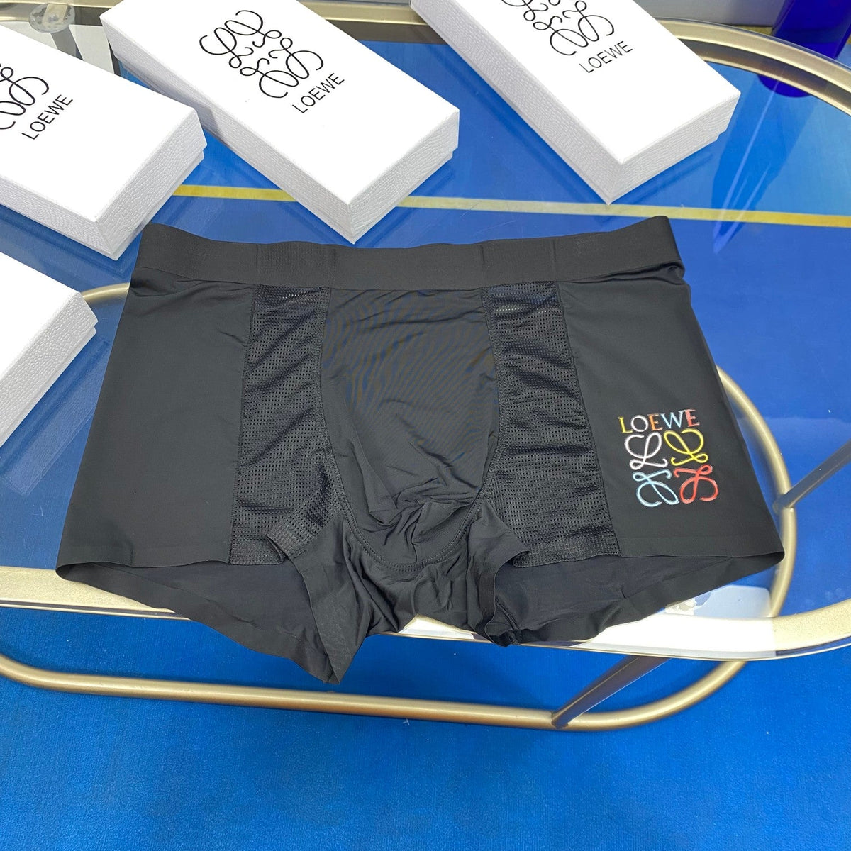 Givenchy Ice-Silk Men's Boxer Briefs - 3-Piece Box