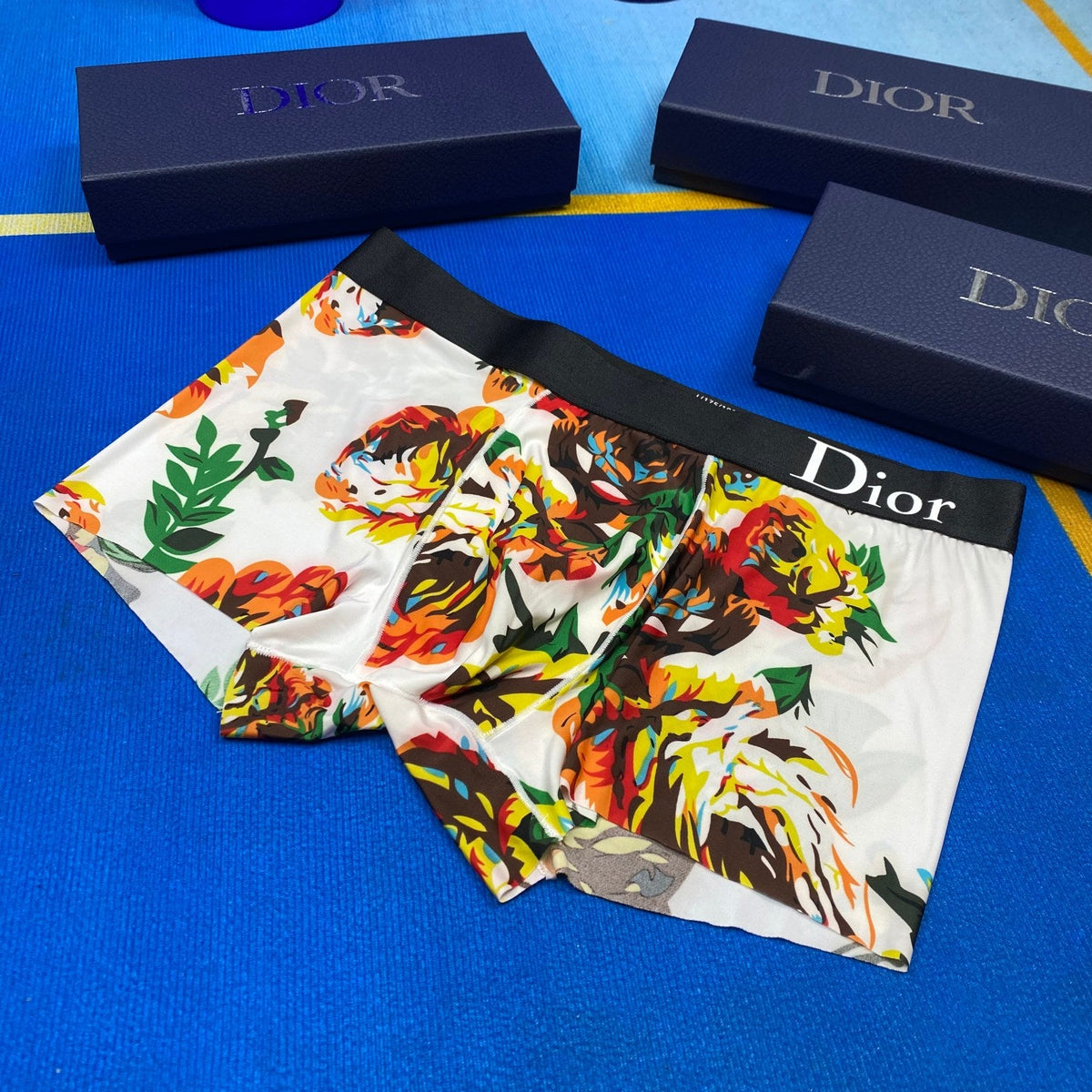 Dior Ice-Silk Men's Boxer Briefs - 3-Piece Box