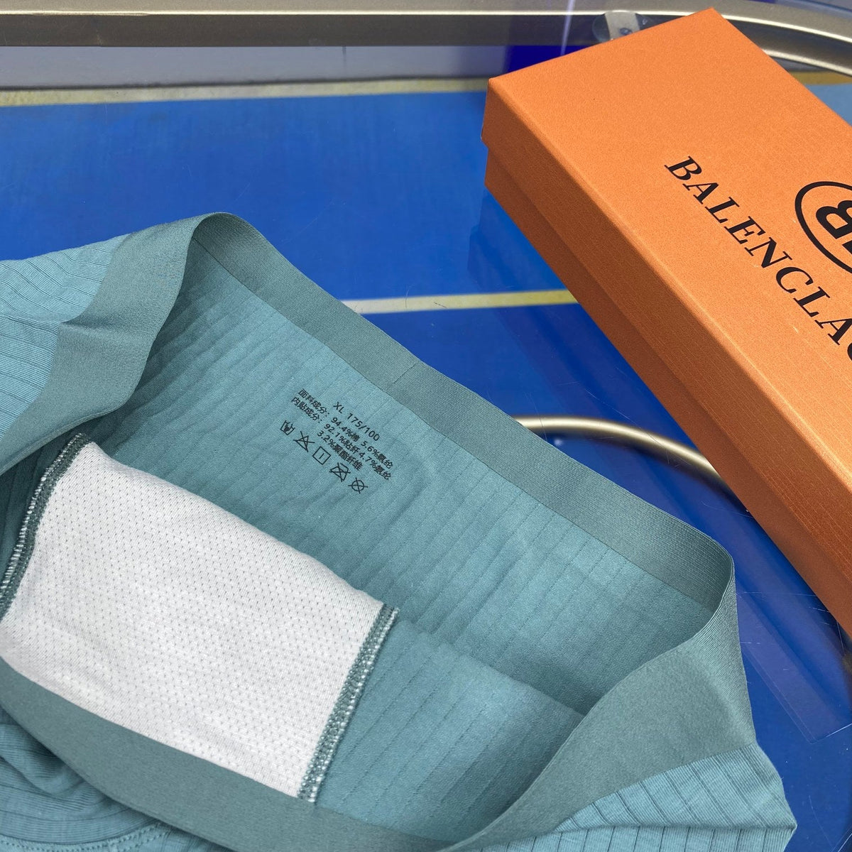 Balenciaga Cotton Circular Patch Details Men's Boxer Briefs - 3-Piece Box