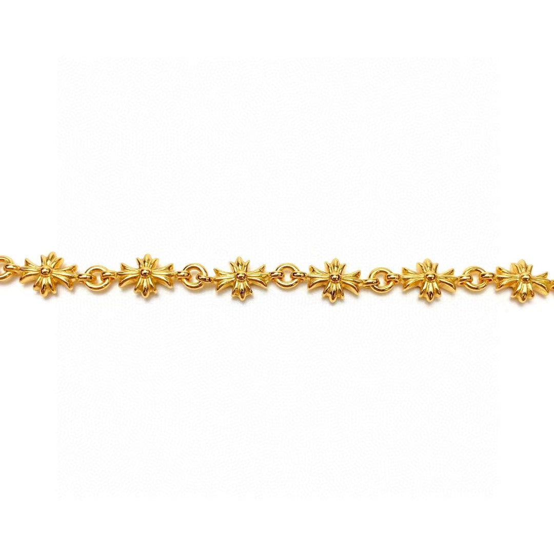 Martin Graham bracelet in polished metal-tone – detail view