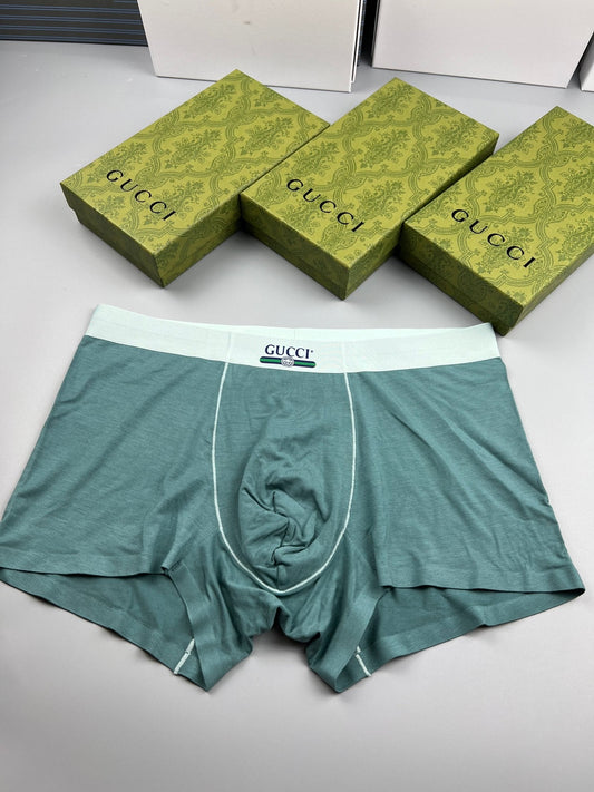 Gucci Broad Logo Waistbands Men's Boxer Briefs - 3-Piece Box