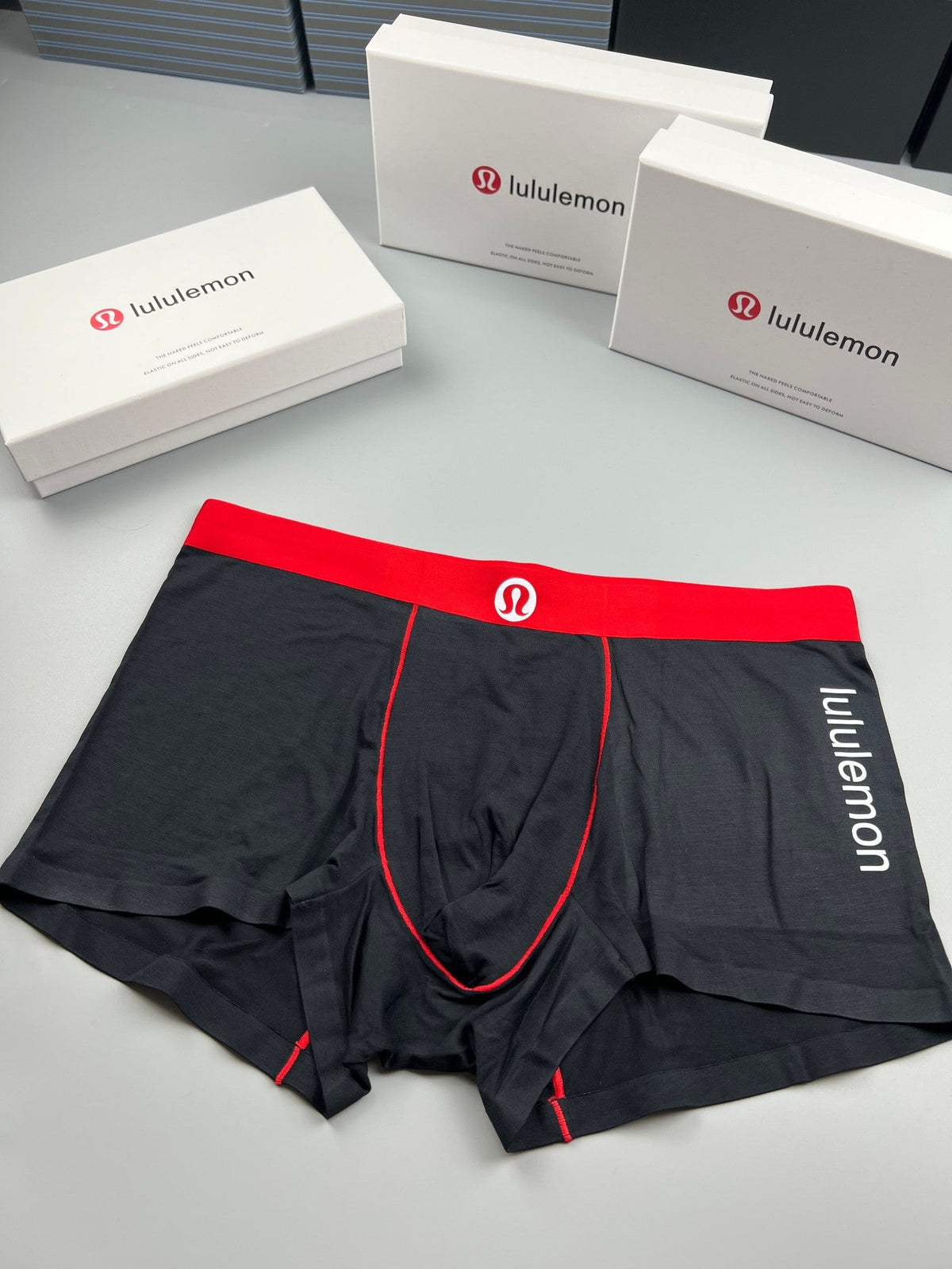 Lululemon Contrast Waistbands Men's Boxer Briefs - 3-Piece Box
