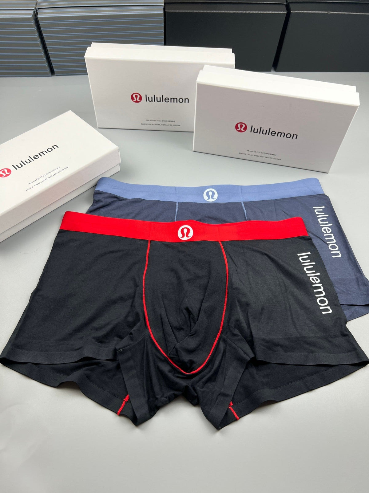 Lululemon Contrast Waistbands Men's Boxer Briefs - 3-Piece Box