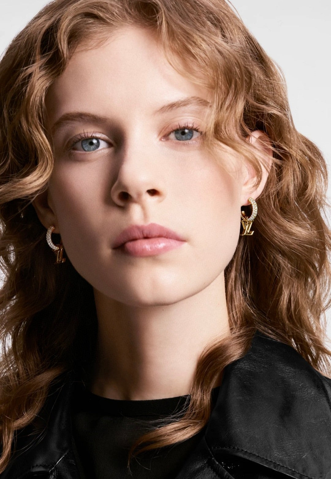 Martin Graham earrings in polished metal-tone – front product view