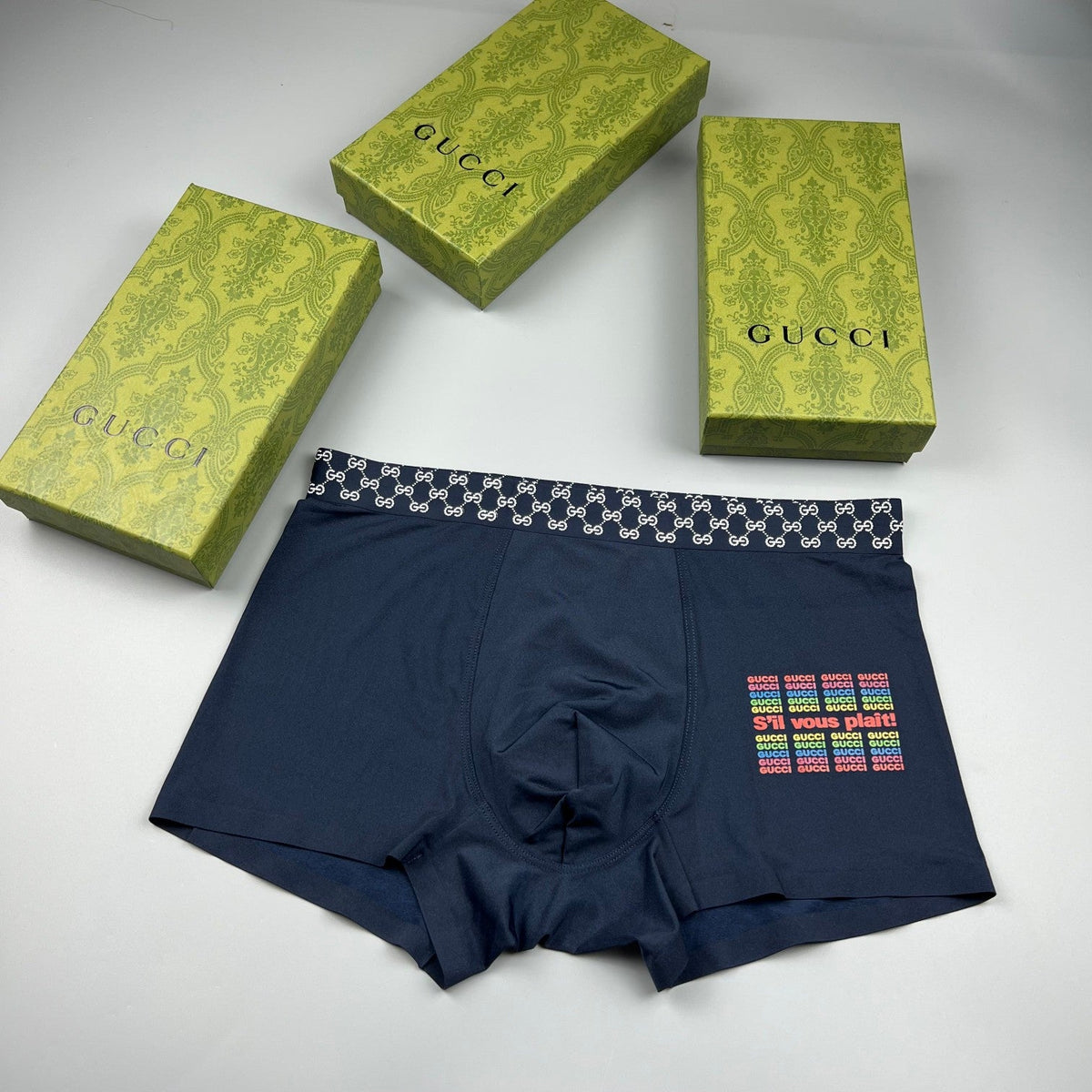 Gucci Ice-Silk Short Socks - 3-Pair Pack