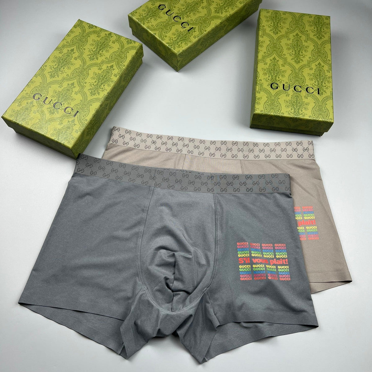 Gucci Ice-Silk Short Socks - 3-Pair Pack