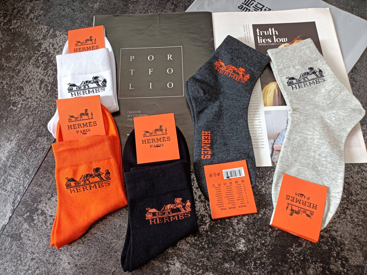 Hermes Short Socks - 5-Pair Pack