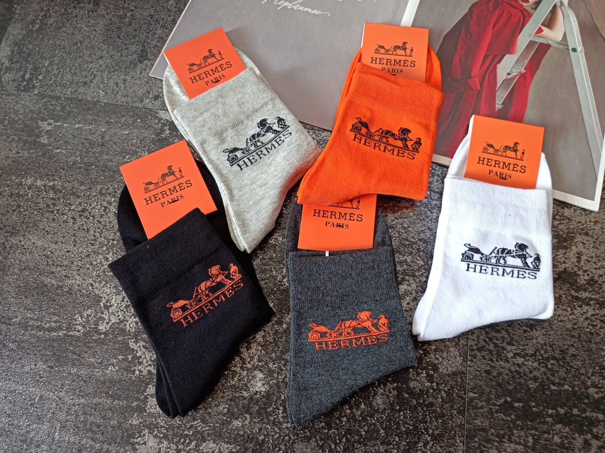 Hermes Short Socks - 5-Pair Pack
