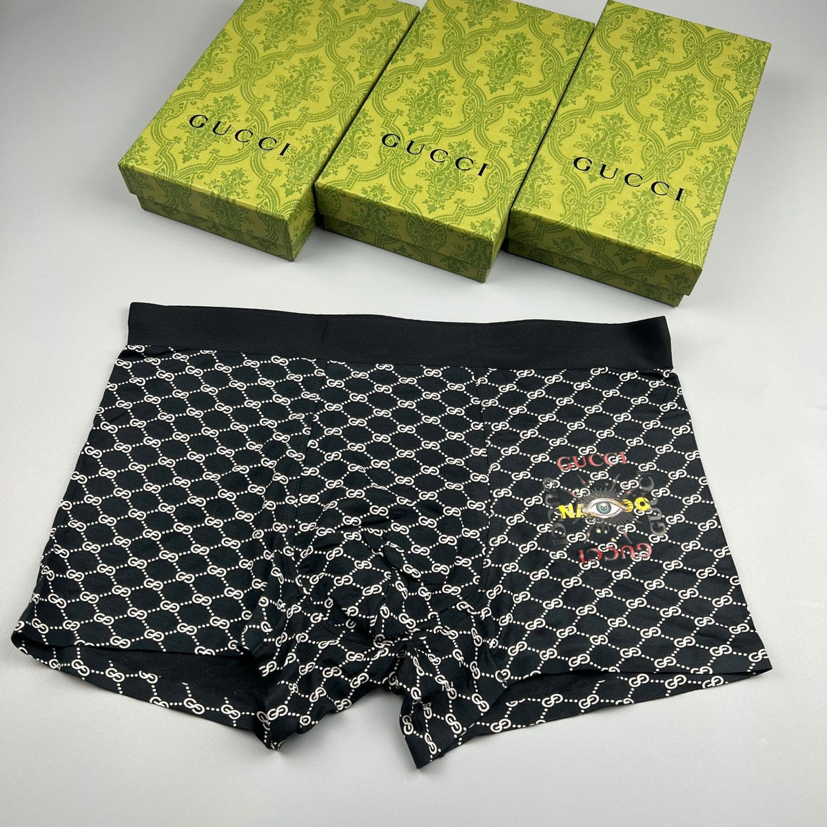 Gucci Modal Men's Boxer Briefs - 3-Piece Box