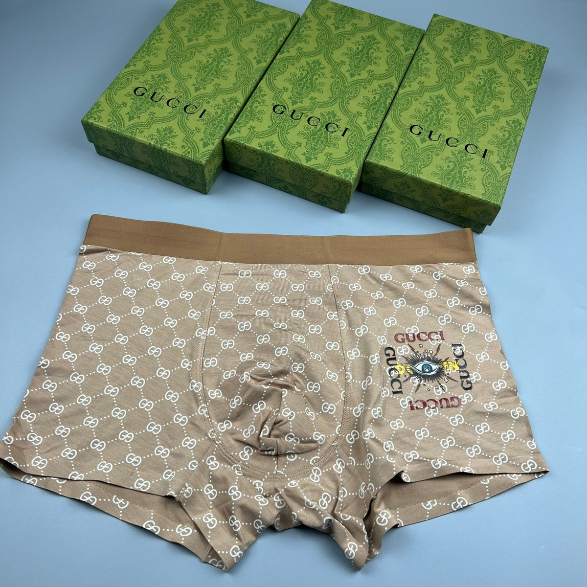 Gucci Modal Men's Boxer Briefs - 3-Piece Box