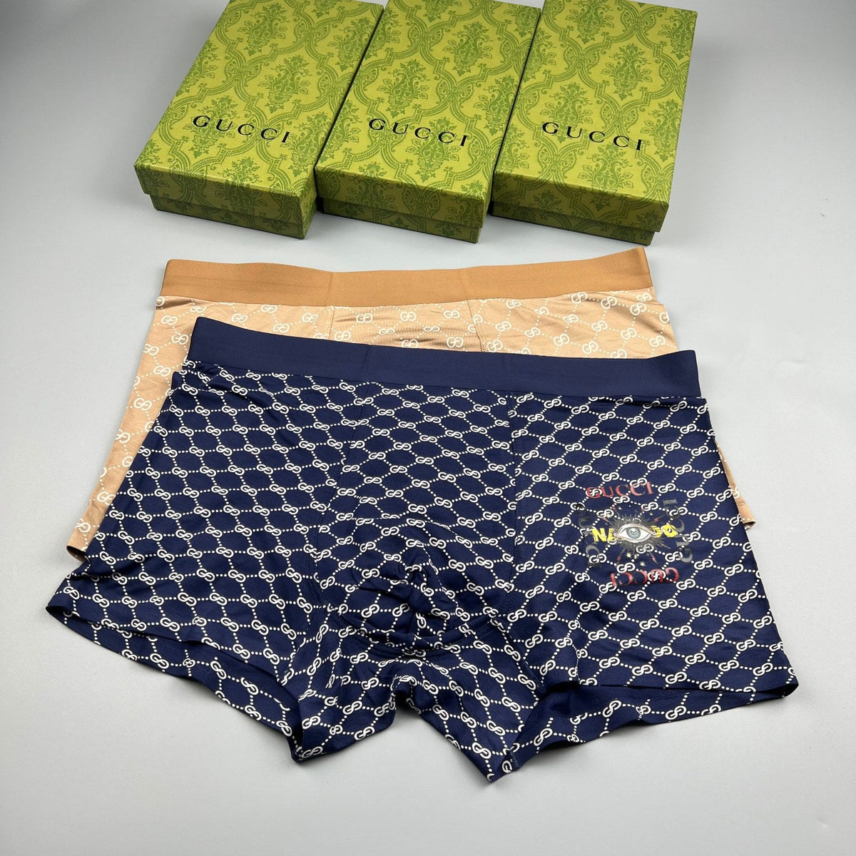 Gucci Modal Men's Boxer Briefs - 3-Piece Box