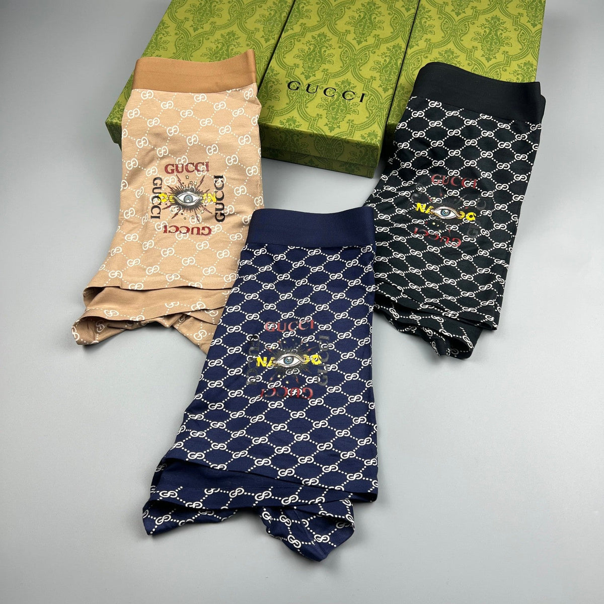 Gucci Modal Men's Boxer Briefs - 3-Piece Box