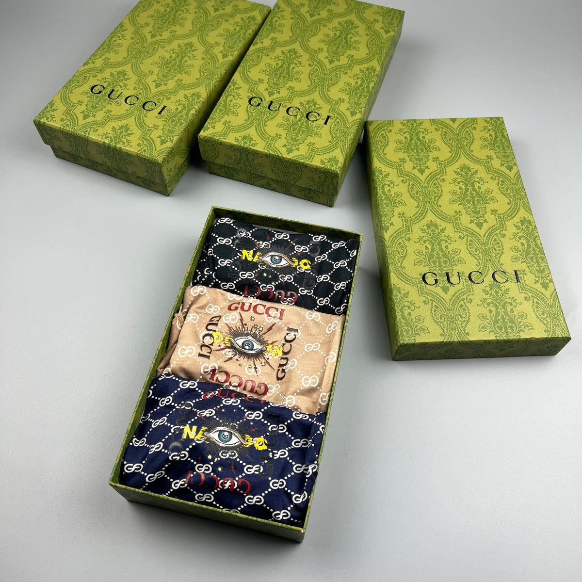 Gucci Modal Men's Boxer Briefs - 3-Piece Box